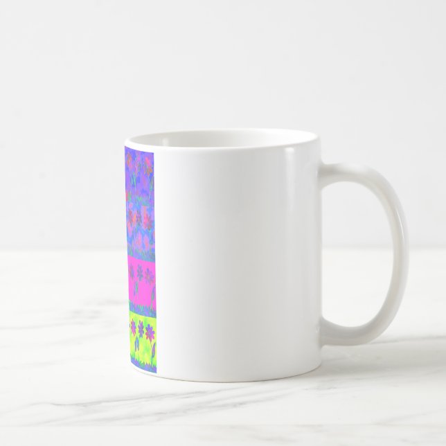 Motivierend und lebendige Kunst, Liebe & Spiel Kaffeetasse (Rechts)