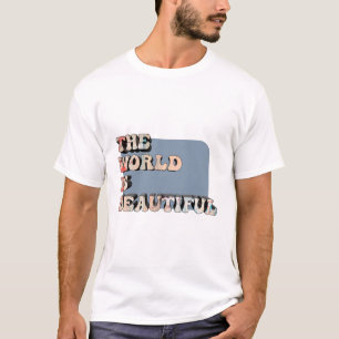 motivierend Vibes sprechen für positive Einstellun T-Shirt