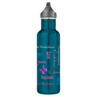 Motivierend Wasser-Flasche Trinkflasche