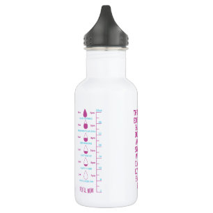Motivierend Wasserschlepper - zweckgebundenes Hydr Edelstahlflasche