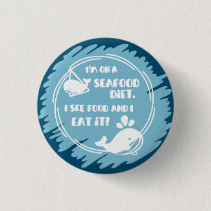 Motivierend Whalknopf Button