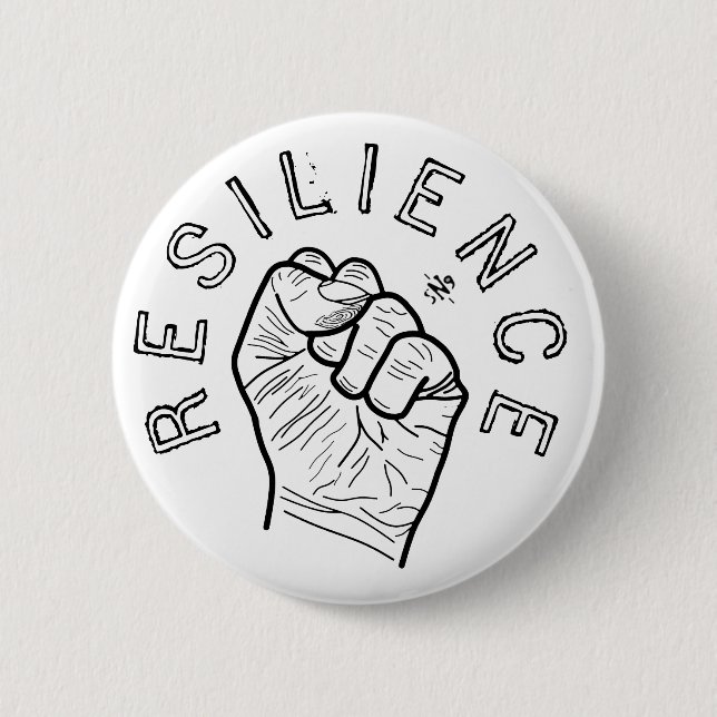 Motivierend Widerstandskraft Button (Vorderseite)
