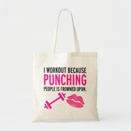"Motivierend Workout"-TASCHE Tragetasche