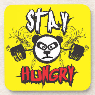 Motivierend Worte - Hunger Bleibe Untersetzer