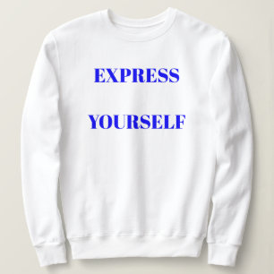 Motivierend Wörter für ein niedliches Design Sweatshirt