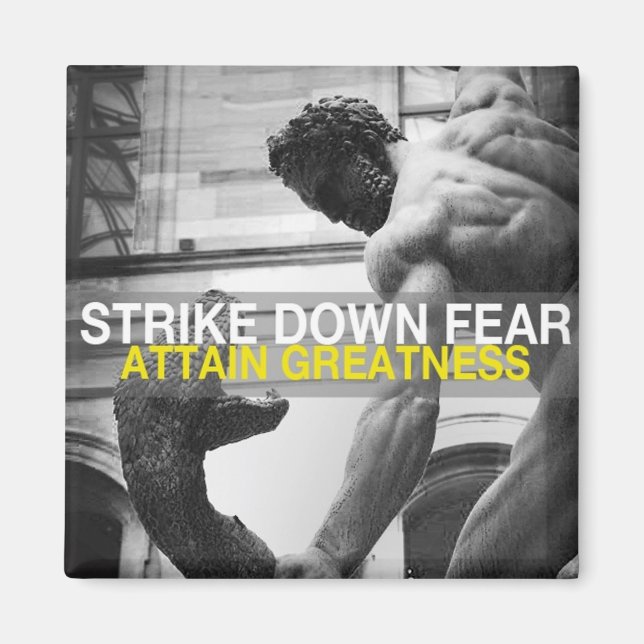 Motivierend Wörter Magnet (Vorne)