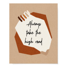 Motivierend Zitat Abstrakt Modern Boho