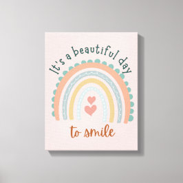 Motivierend Zitat Artikel 1 - Leinwand