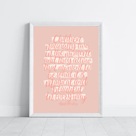 Motivierend Zitat aus der Schule Poster