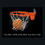 Motivierend Zitat Basketball Shootposter drucken Poster<br><div class="desc">Ich Liebe dieses Spiel. Beliebte Sportarten - Basketball Game Ball Image.</div>