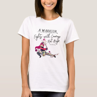 Motivierend Zitat für den niedlichen rosa Vogelkri T-Shirt