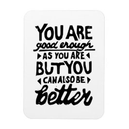 Motivierend Zitat Magnet