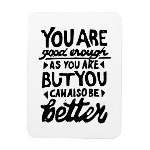 Motivierend Zitat Magnet