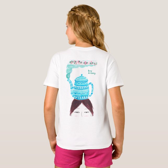 Motivierend Zitat, originelle Einzelillustrierung T-Shirt (Schwarz voll)