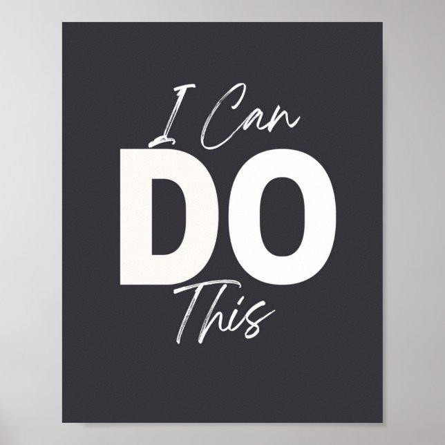 Motivierend Zitat Poster (Vorne)