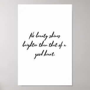 Motivierend Zitat-Poster Poster