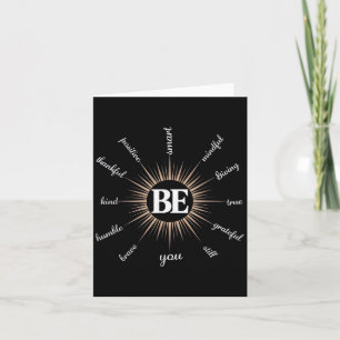 Motivierend Zitat und Amp; Inspiration positiver S Karte