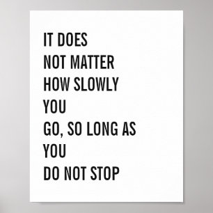 Motivierend Zitate berühmtes Konfuzius zitiert Poster