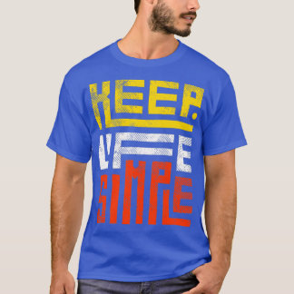 Motivierend Zitate der Schwarzen Modernen Typograf T-Shirt