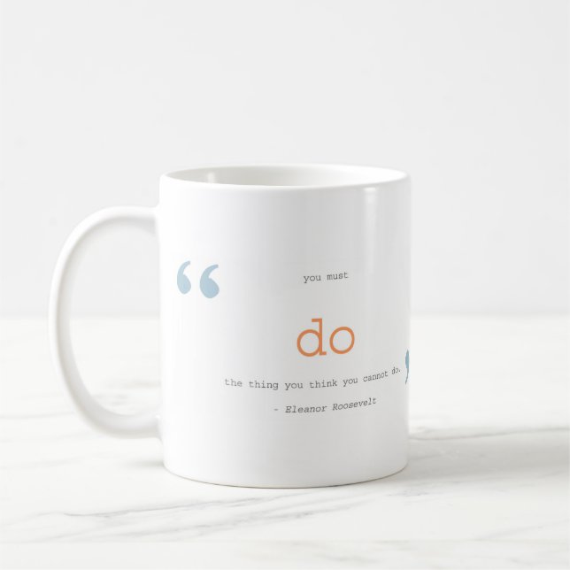 motivierend Zitate Kaffeetasse (Links)