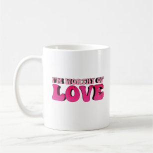 motivierend Zitate über eine positive Einstellung Kaffeetasse