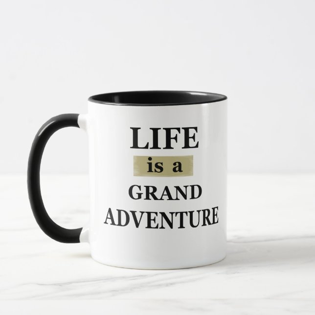 motivierend Zitate über lebenslange Redewendungen Tasse (Links)