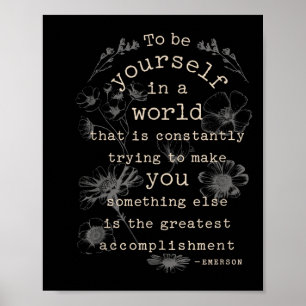 Motivierend Zitate zur Inspirationsliteratur Poster