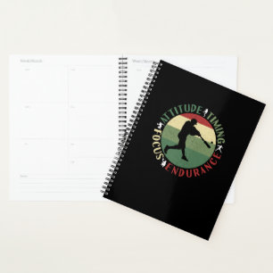 Motivierende Baseball-Mannschaftswerte Planer