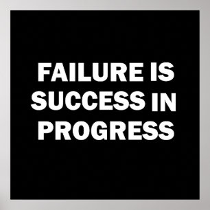 Motivierende Fitnessstudio-Zitate für den Erfolg Poster