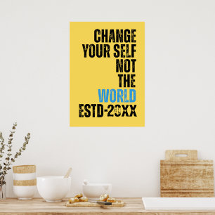 motivierende inspirierende Fitness-Zitate Poster