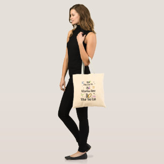 Motivierende Tragetasche – Inspirierendes Geschenk