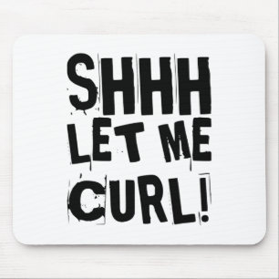 Motivierender lustiger Fitnessstudio-Humor Bizeps- Mousepad