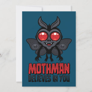 Motivierender Mothman Glaubt An Dich