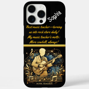 Motivierender Musiklehrer Inspiriere Schüler iPhone 16 Pro Max Hülle