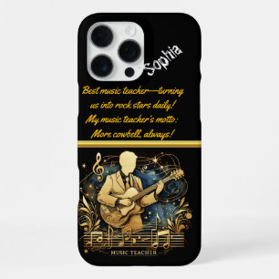 Motivierender Musiklehrer inspiriert Schüler iPhone 16 Pro Max Hülle