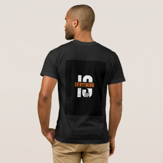 Motivierendes Alles Ist Hoch Typography T-Shirt