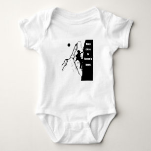 Motivierendes Boulderdesign  Baby Strampler