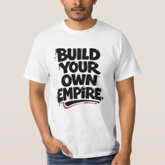 Motivierendes Erfolgs-Mindset-Typografie T-Shirt
