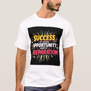 Motivierendes Erfolgszitat-Typografie für T-Shirts