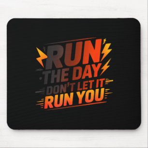 Motivierendes Fitness-Inspirationszitat-Design Mousepad