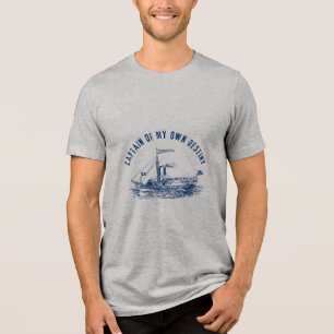 Motivierendes Führungszitat-T-Shirt Tri-Blend Shirt