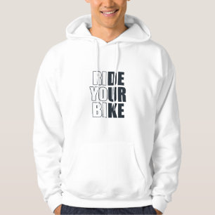 Motivierendes Mountainbike-Zitat - Lustiges Radfah Hoodie