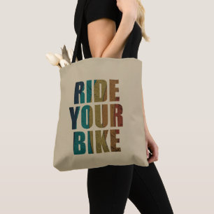 Motivierendes Mountainbike-Zitat - Lustiges Radfah Tasche