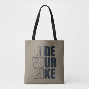 Motivierendes Mountainbike-Zitat - Lustiges Radfah Tasche