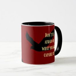 Motivierendes Zitat Adler Power Affirmationen Kaff Tasse