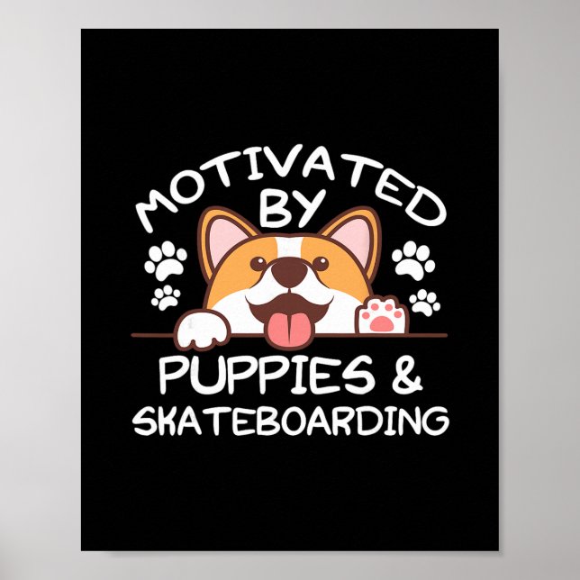 Motiviert Poster (Vorne)