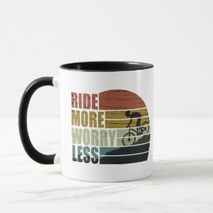 Motivierter Fahrradfahrer - Lustige Fahrrad-Sprüch Tasse