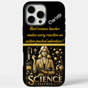 Motivierung des Lehrers für Naturwissenschaften im iPhone 16 Pro Max Hülle