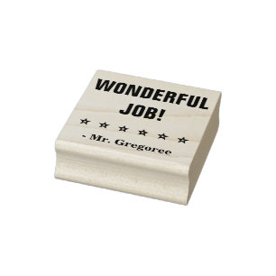 Motivierung von "WUNDERSCHÖNEN ARBEITSPLÄTZEN" Leh Gummistempel