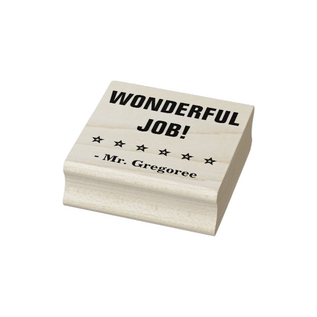 Motivierung von "WUNDERSCHÖNEN ARBEITSPLÄTZEN" Leh Gummistempel (Stempel)